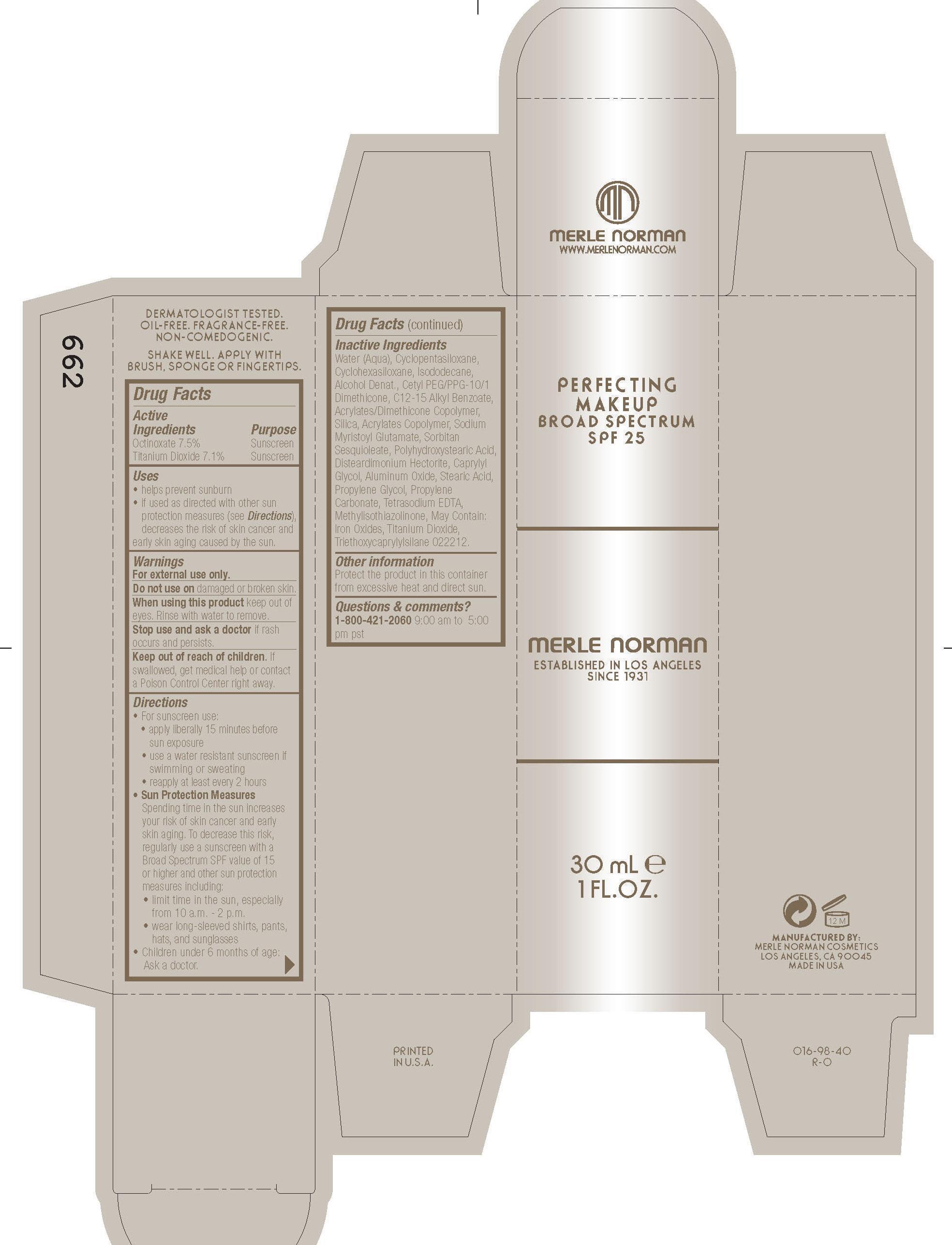 Pill image for bare perfecting makeup broad spectrum spf 25