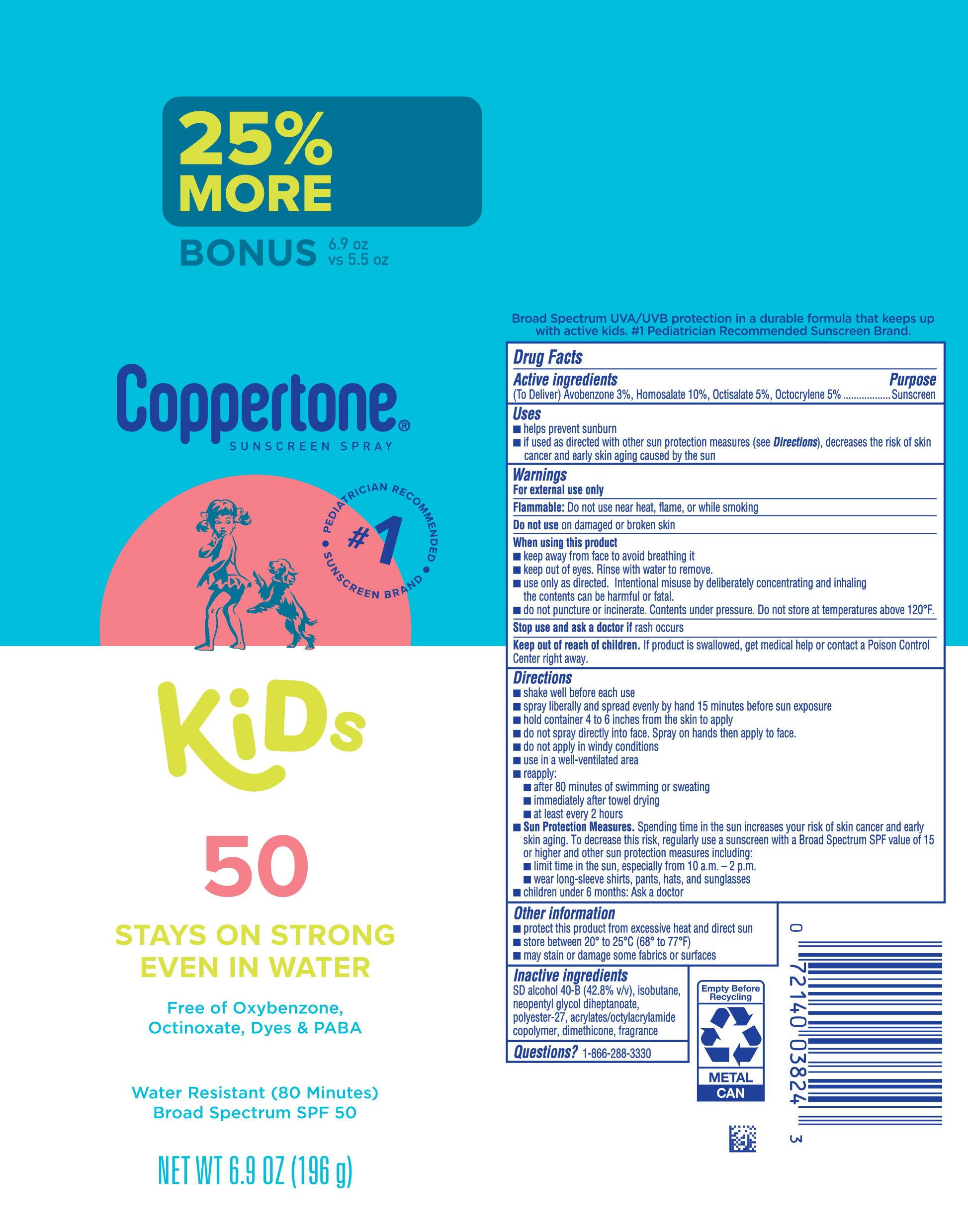 Pill image for Coppertone Kids Spray Spf 50