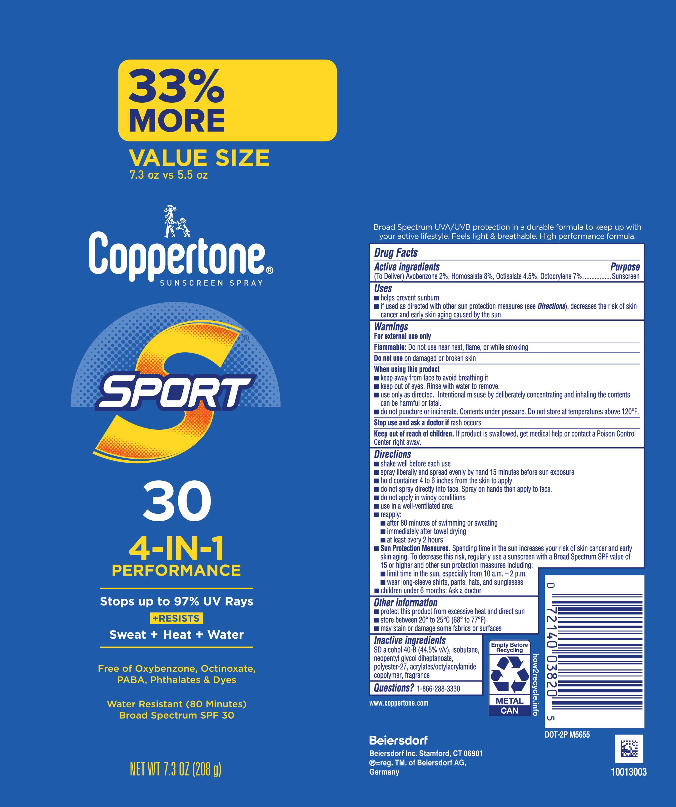 Pill image for Sport Spray Spf 30