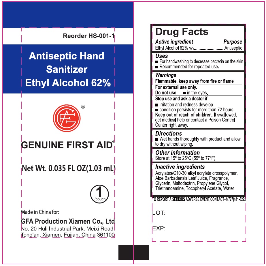 Pill image for Genuine First Aid Hand Sanitizer