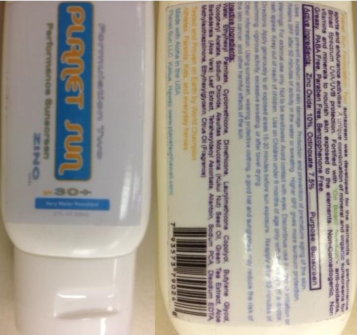 Pill image for Planet Sun Spf 30