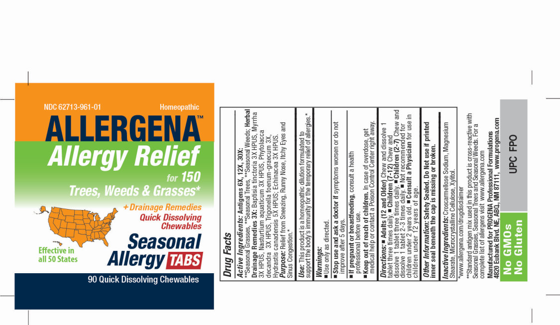 Pill image for Allergena Seasonal Allergy Tabs