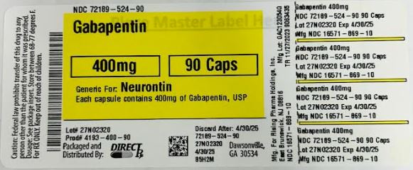 Pill image for Gabapentin