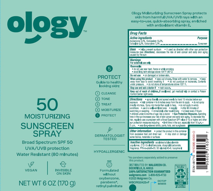 Pill image for walgreens spf 50 premium moisturizing continuous spray sunscreen