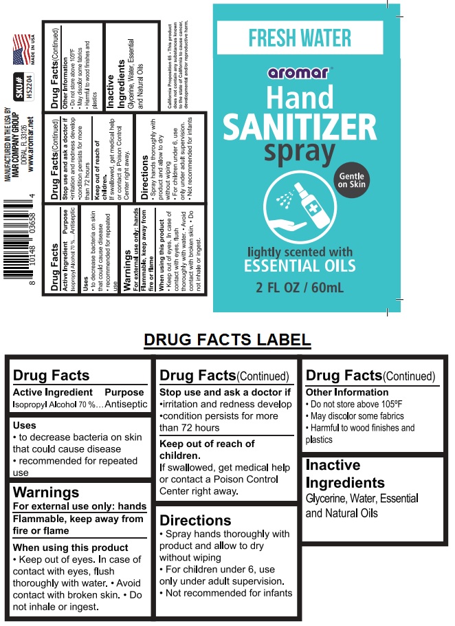 Pill image for Fresh Water Aromar Hand Sanitizer Spray