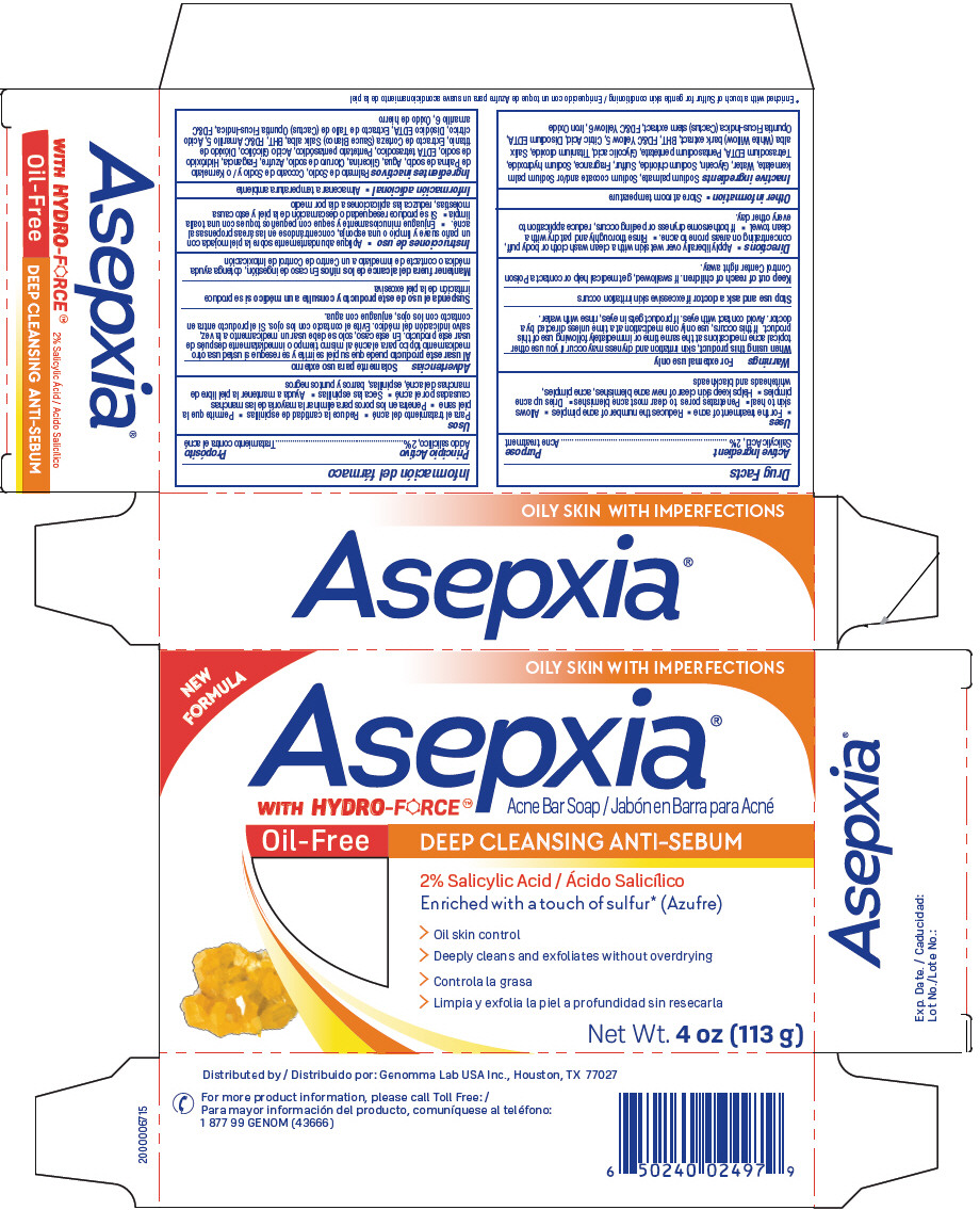Pill image for Asepxia Oil-free Acne Bar Soap ®