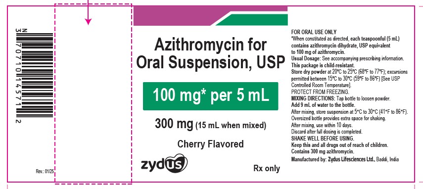 Pill image for Azithromycin For Oral Suspension