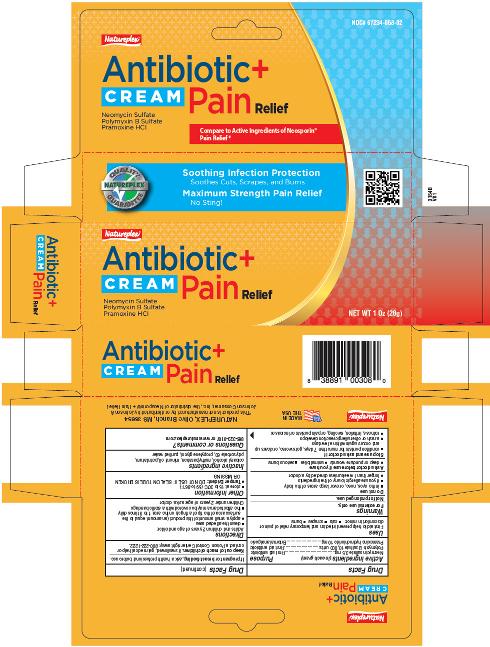 Pill image for Natureplex™ Antibiotic + Pain Relief