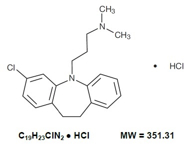 Pill image for Clomipramine Hydrochloride Capsules, Usp 25 Mg, 50 Mg, And 75 Mg