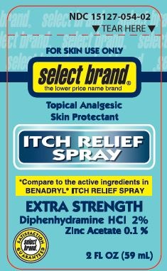 Pill image for Select Brand Itch Relief Spray