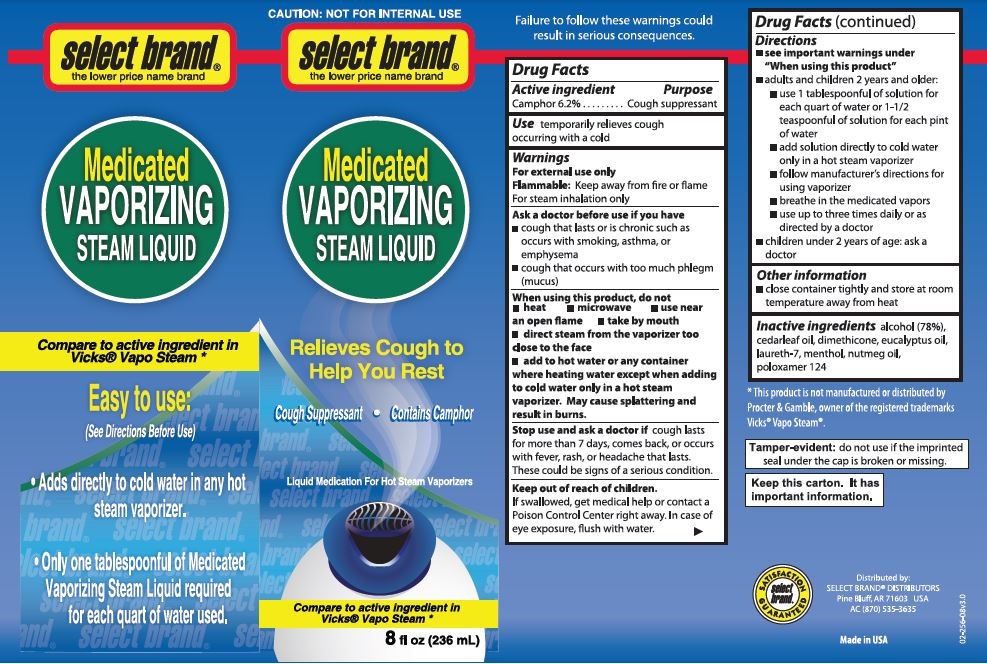 Pill image for Select Brand Medicated Vaporizing Steam Liquid