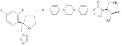 Pill image for These Highlights Do Not Include All The Information Needed To Use Posaconazole Delayed-release Tablets Safely And Effectively. See Full Prescribing Information For Posaconazole Delayed-release Tablets.