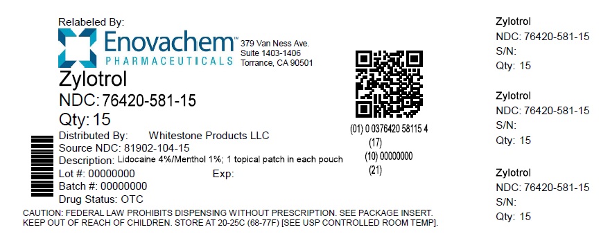 Pill image for Zylotrol Maximum Pain Patch