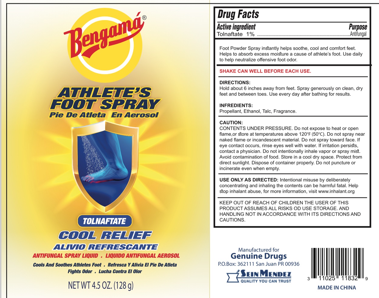 Pill image for Bengama-tolnaftate