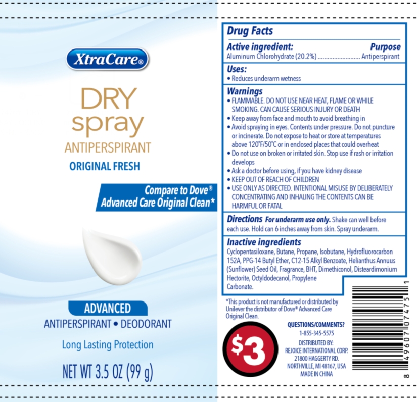Pill image for Dry Spray Original Fresh 3.5oz