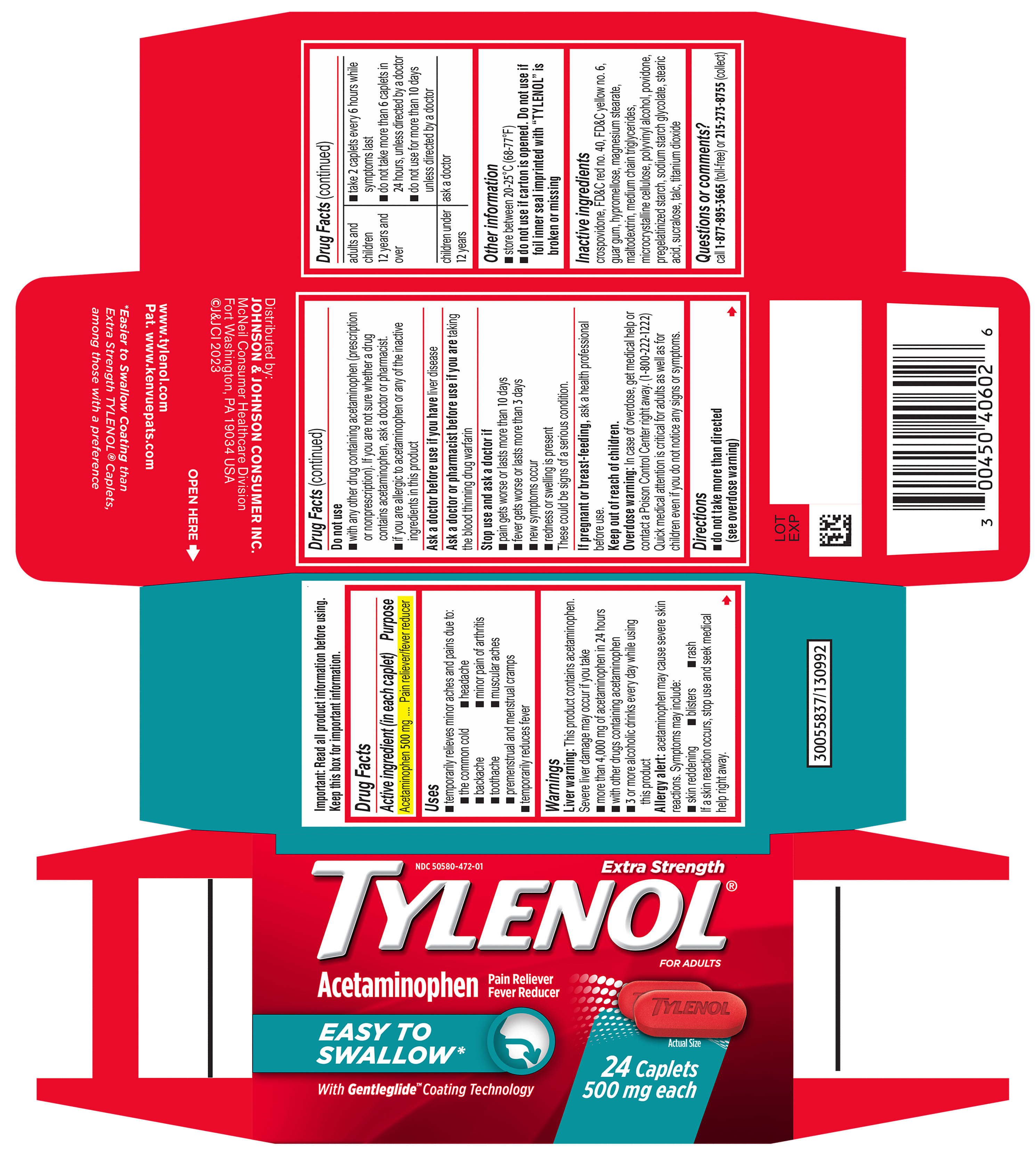 Pill image for Tylenol ®