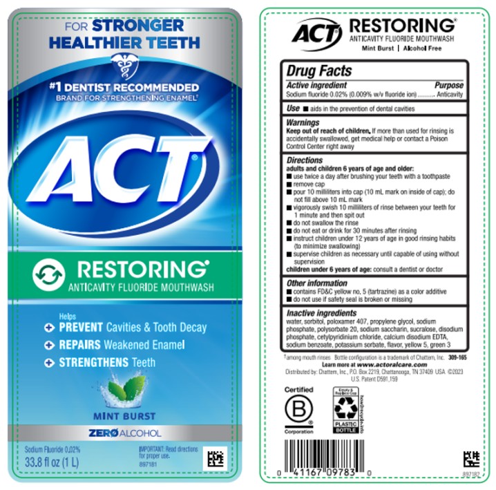 Pill image for Act Restoring Mint Burst 2x