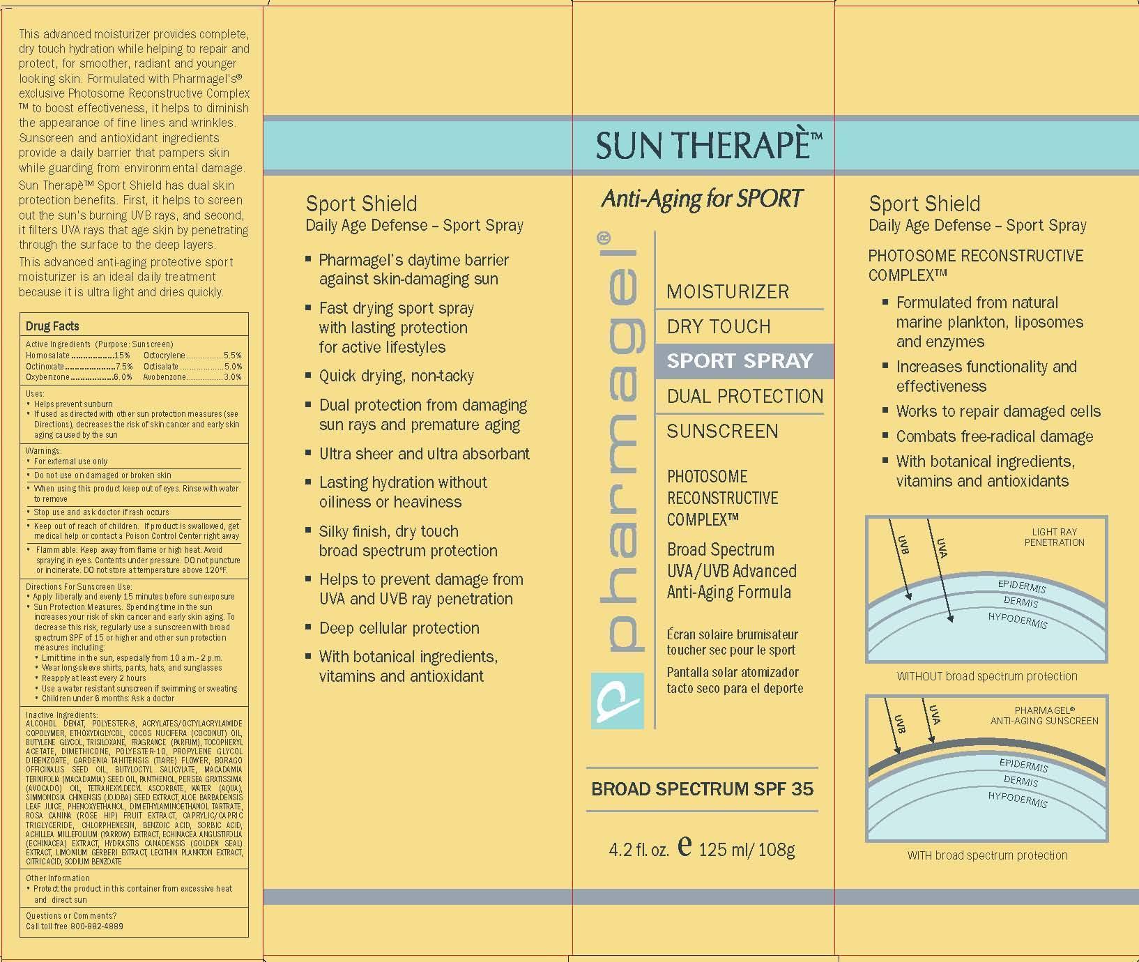 Pill image for Pharmagel - Sun Therape Sport Spray (67879-304)