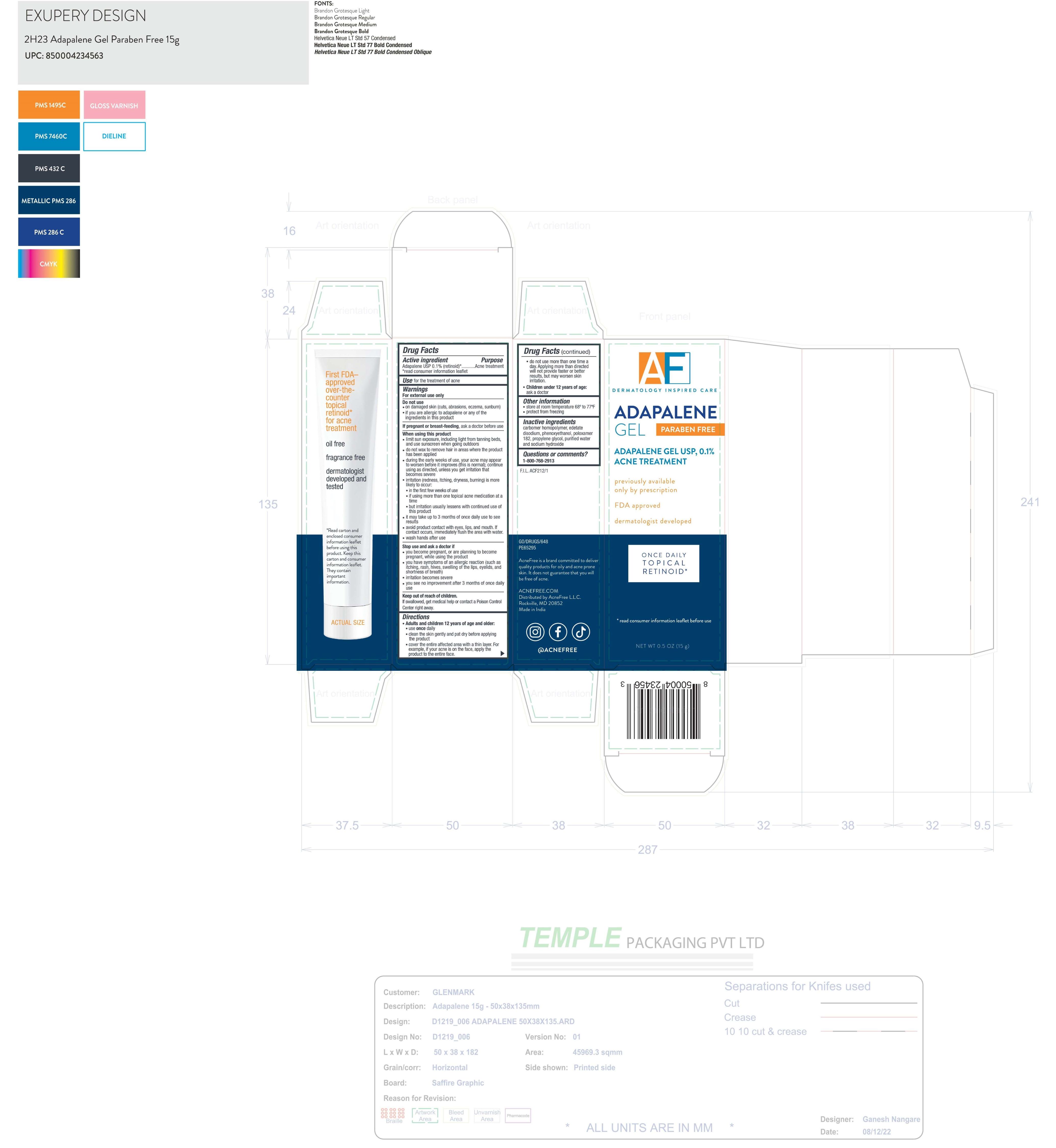 Pill image for Adapalene Gel 15g