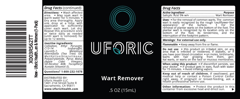 Pill image for uforic wart remover
