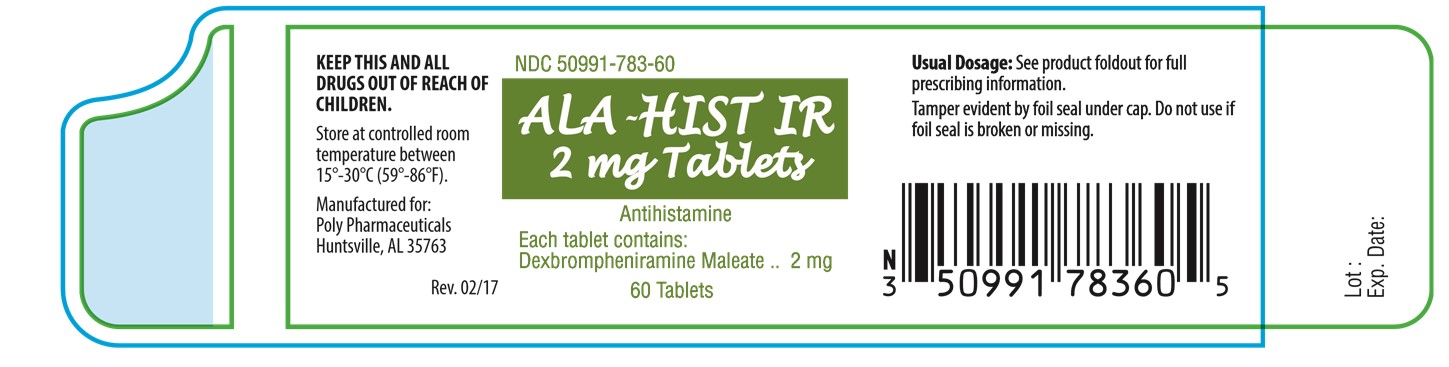 Pill image for Ala-hist Ir 2 Mg Tablets