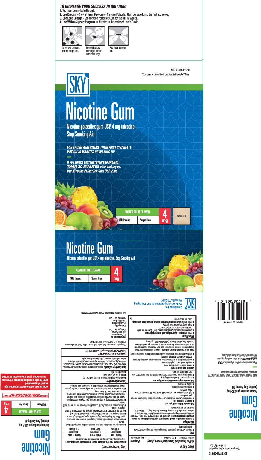 Pill image for Nicotine Polacrilex Gum Coated Ice Mint 4 Mg Anda204833 - Equate