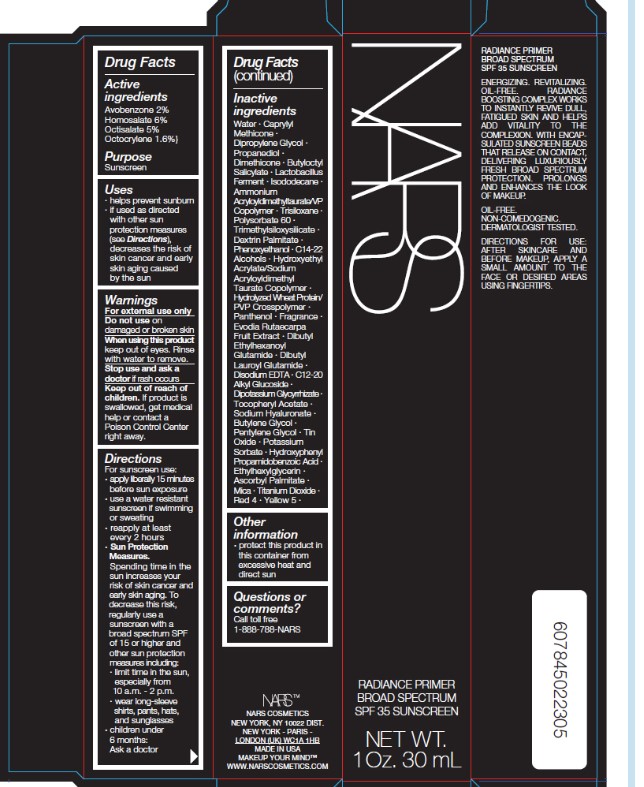 Pill image for Nars Radiance Primer Broad Spectrum Spf 35 Sunscreen