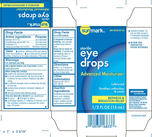 Pill image for Sunmark Eye Drops Advanced Moisturizer/lubricant (pld)
