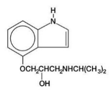 Pill image for pindolol tablets usp