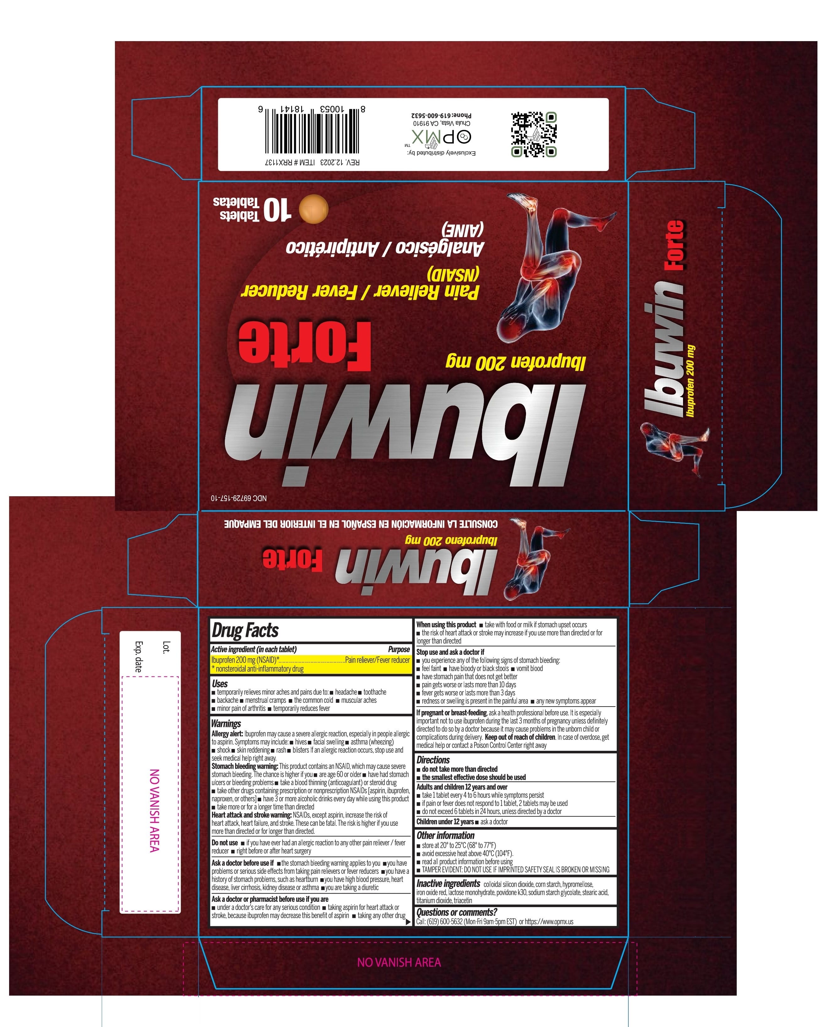 Pill image for Ibuwin Forte