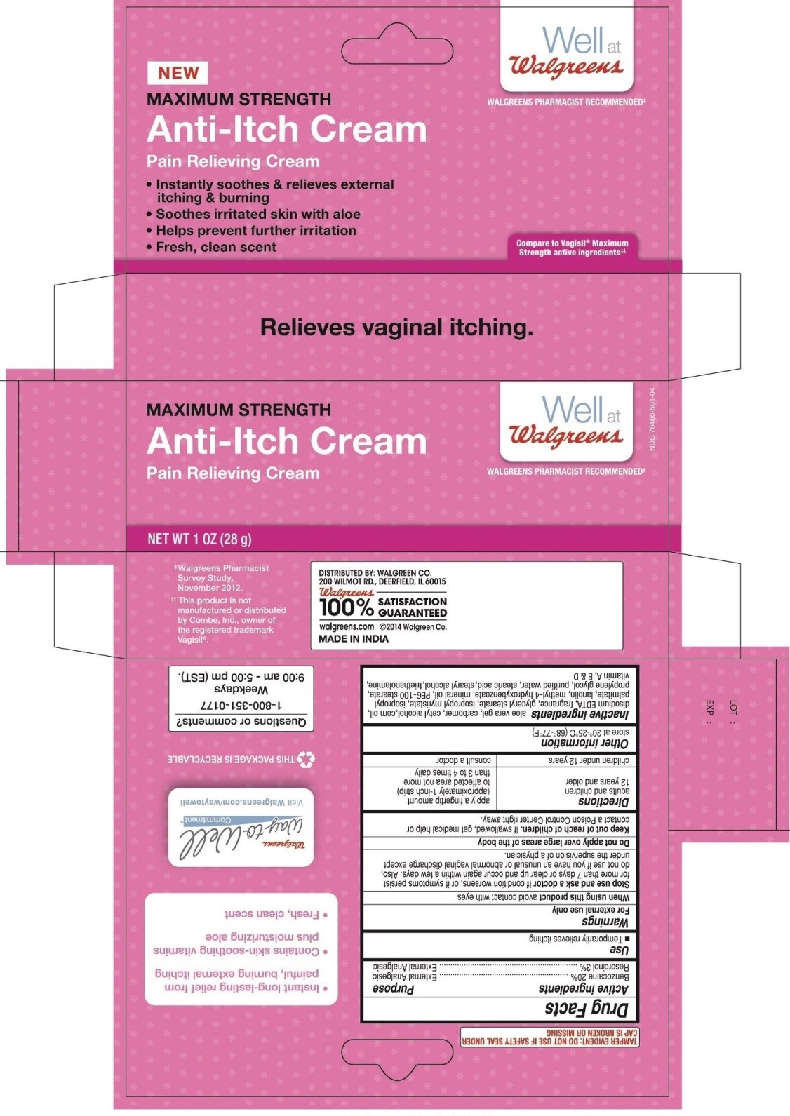 Pill image for Well At Walgreens Anti-itch