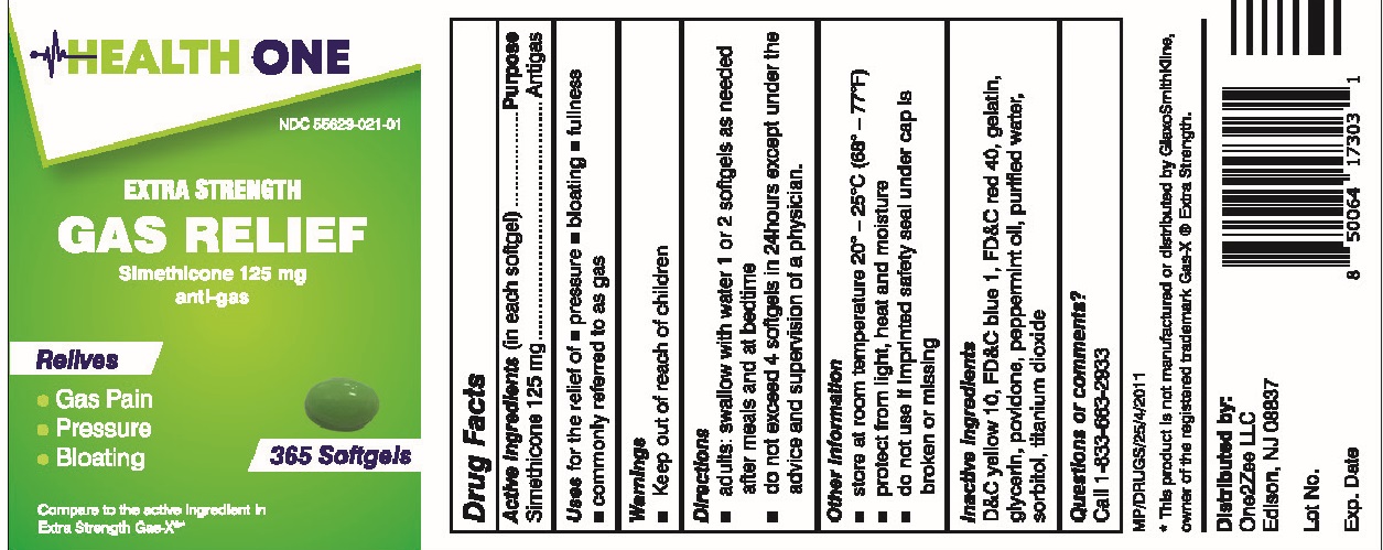 Pill image for Simethicone 125mg Gas Relief