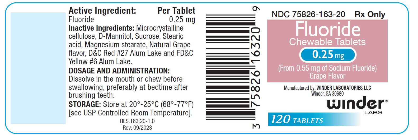 Pill image for Fluoride (sodium Fluoride) Tablet, Chewable