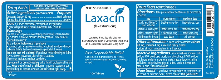 Pill image for Laxacin