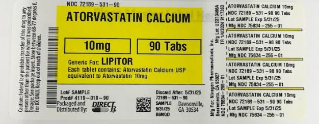 Pill image for Atorvastatin Calcium