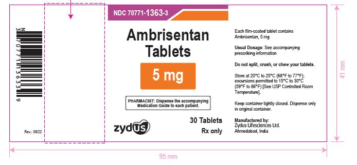 Pill image for Ambrisentan Tablets