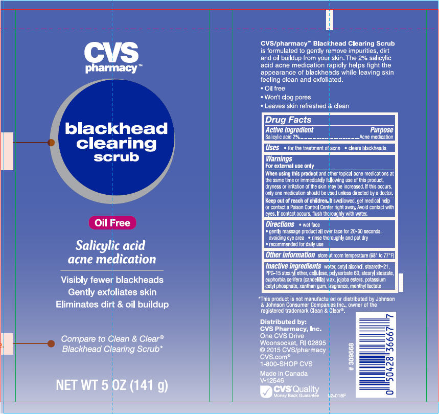 Pill image for Cvs Health Blackhead Clearing Scrub