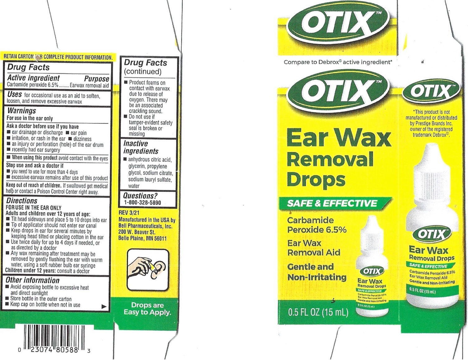 Pill image for Otix Ear Wax Removal Drops