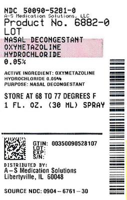 Pill image for Major Pharmaceuticals Nasal Decongestant Drug Facts
