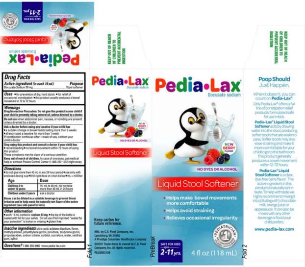 Pill image for Pedia-lax Docusate Stool Softener_0132-0113