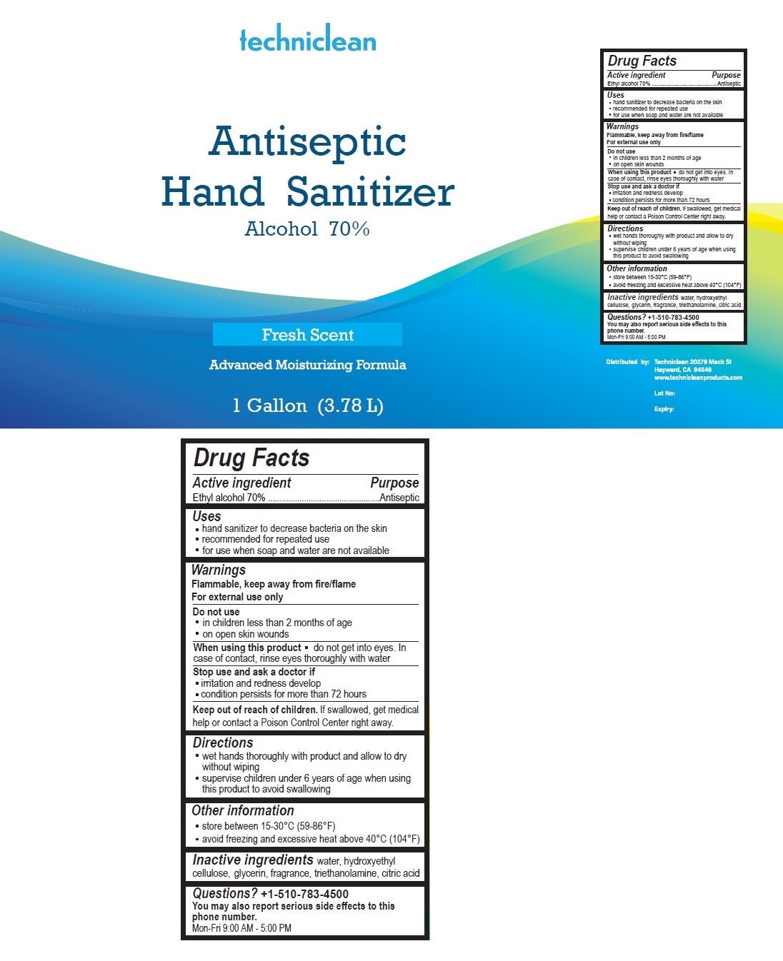 Pill image for Techniclean Antiseptic Hand Sanitizer