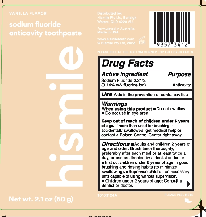 Pill image for Vanilla Flavor Sodium Fluoride Anticavity Toothpaste