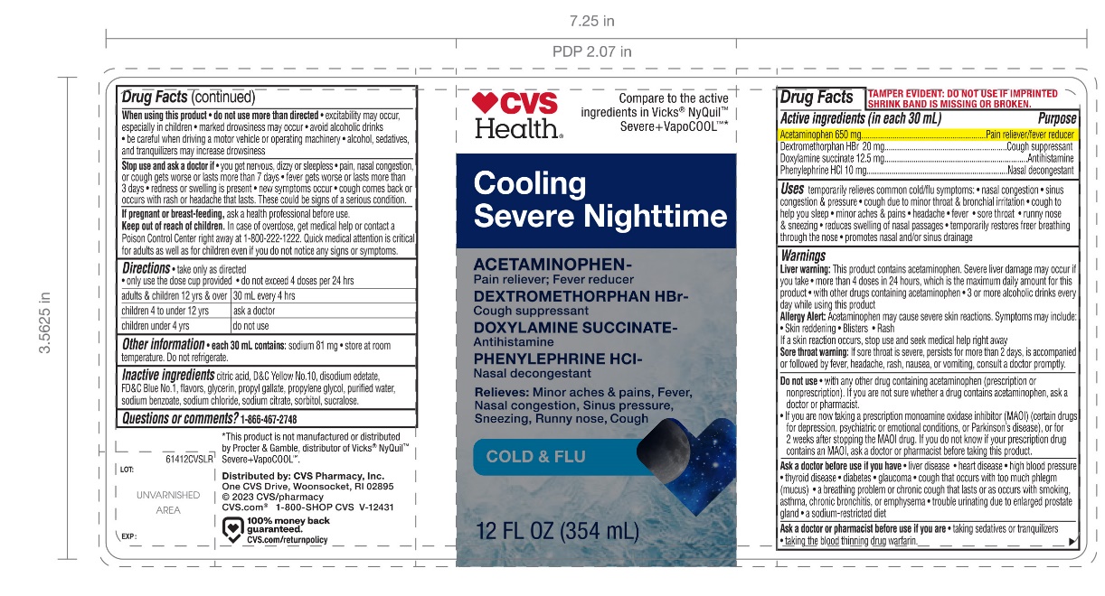 Pill image for Cvs Nighttime Cold & Flu Relief