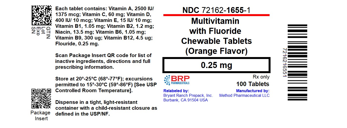 Pill image for Multivitamin With Fluoride 0_25 Mg
