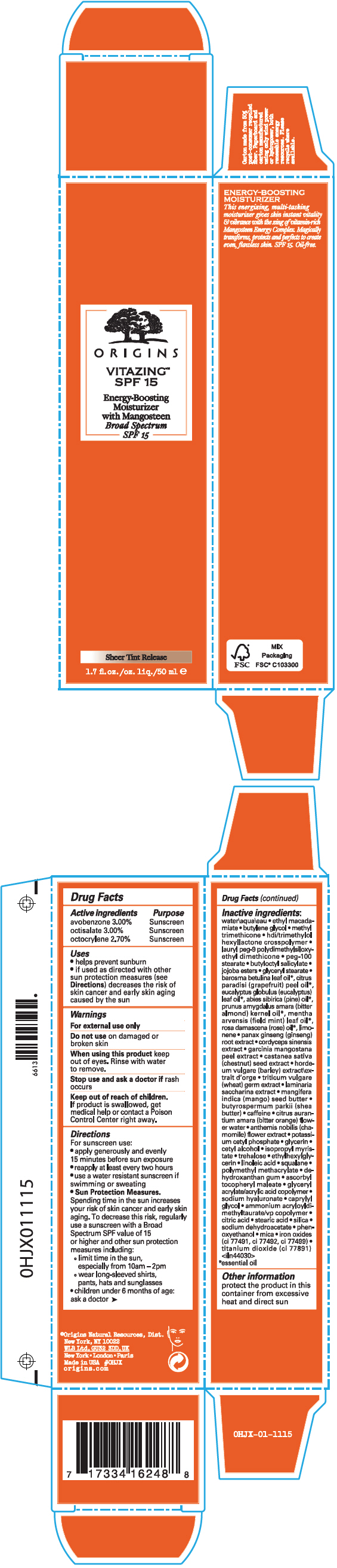 Pill image for Vitazing™ Spf 15 Energy Boosting Moisturizer With Mangosteen Broad Spectrum Spf 15