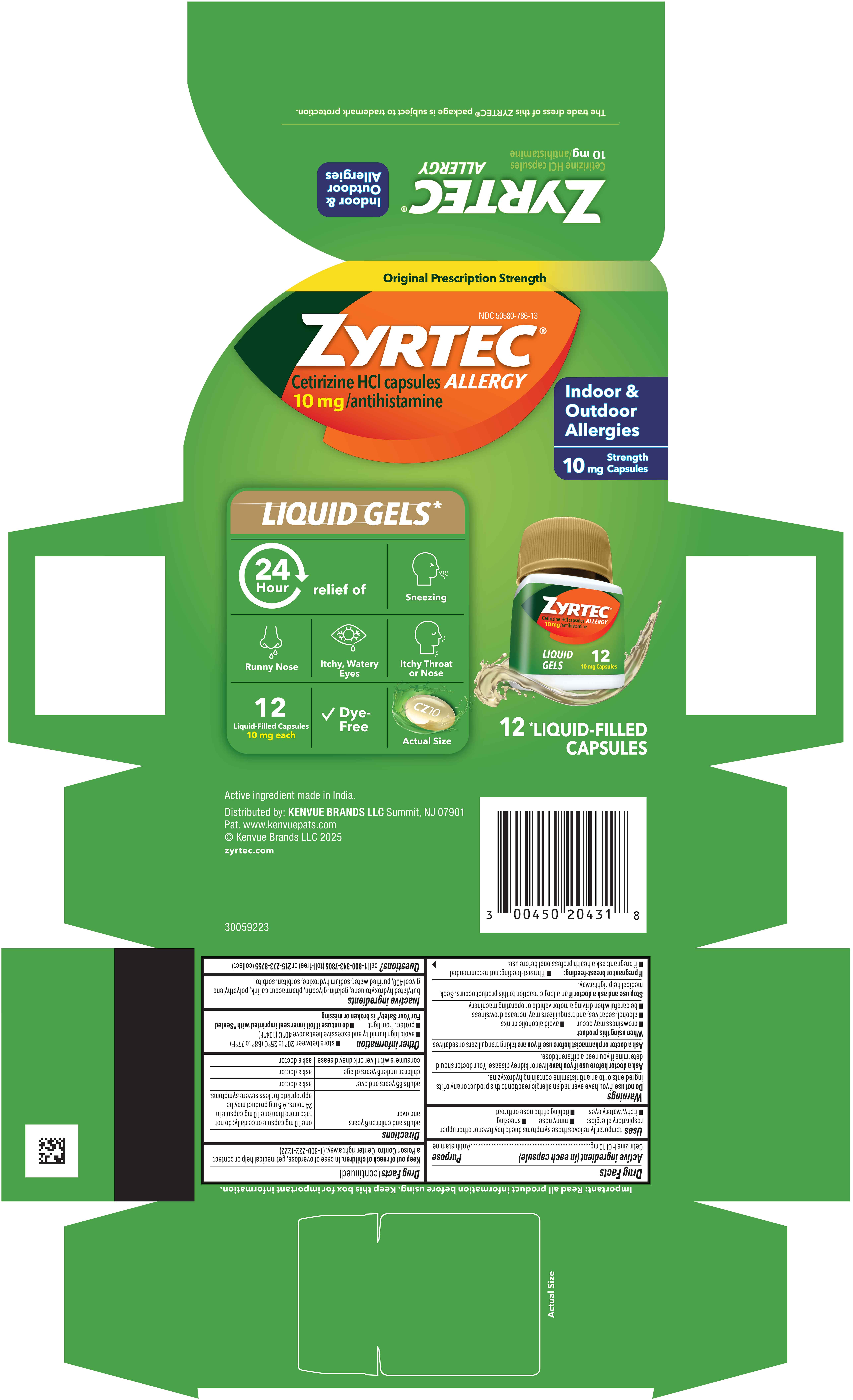 Pill image for Zyrtec Allergy
