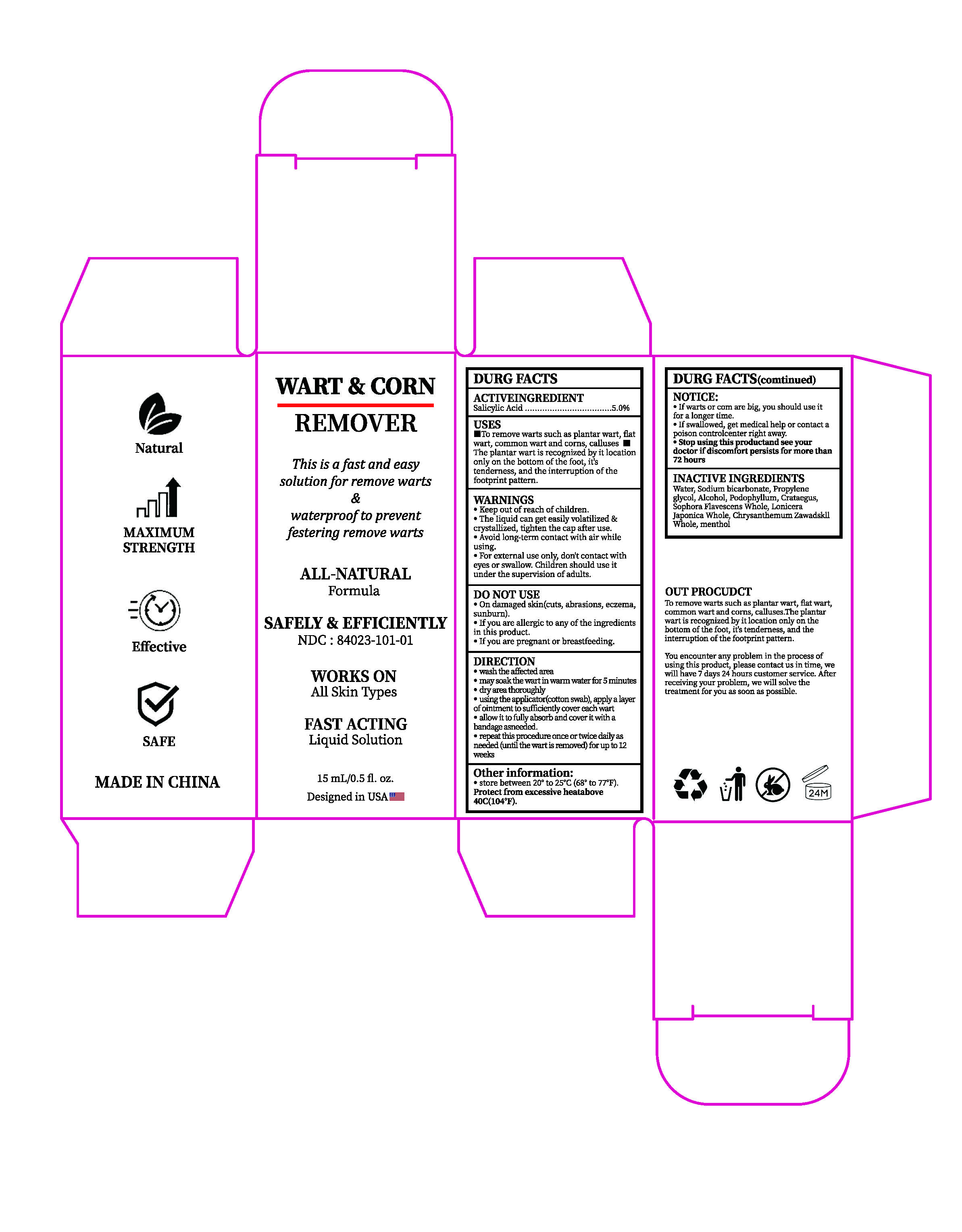 Pill image for Wart & Corn Remover