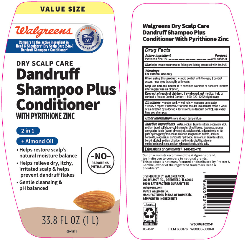 Pill image for Walgreens Dandruff Shampoo Plus Conditioner 2 In 1 Dry Scalp