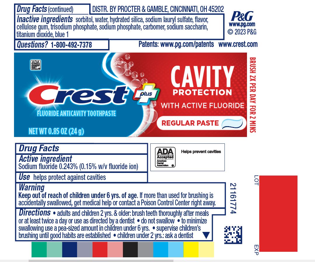 Pill image for Crest Plus Cavity Protection Regular Paste