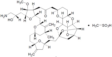 Pill image for These Highlights Do Not Include All The Information Needed To Use Eribulin Mesylate Injection Safely And Effectively. See Full Prescribing Information For Eribulin Mesylate Injection.